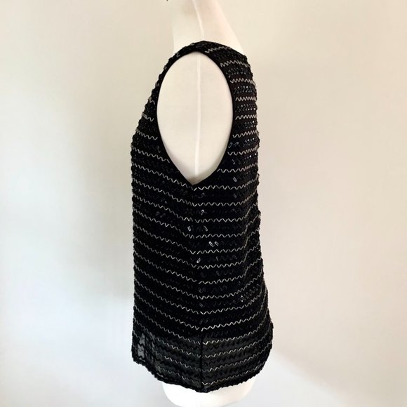 Parker Beaded Ladderback Blouse - Picture 3 of 9